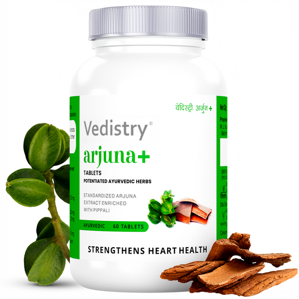 Vedistry Arjuna + Tablets