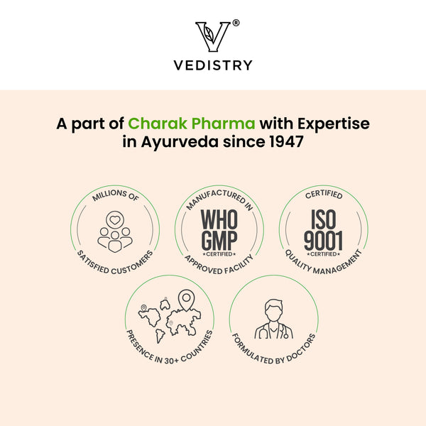 Vedistry Arjuna + Tablets