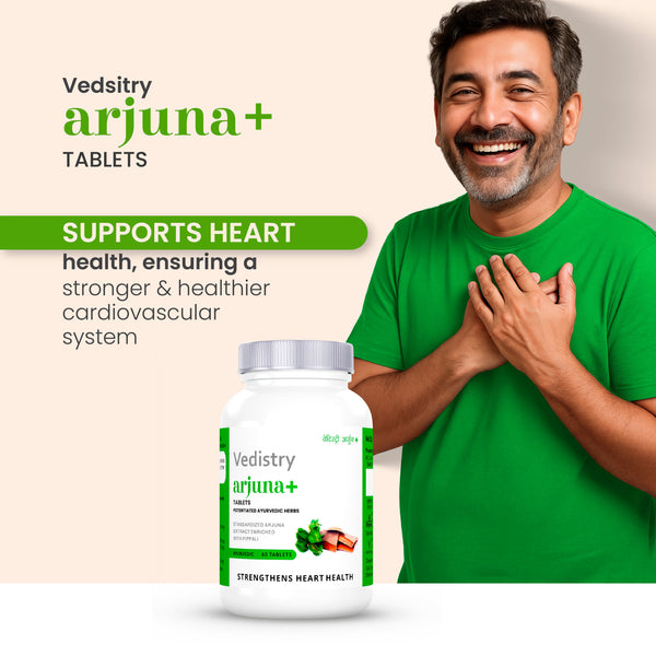 Vedistry Arjuna + Tablets