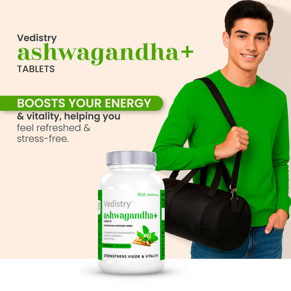 Vedistry Ashwagandha+ Tablets