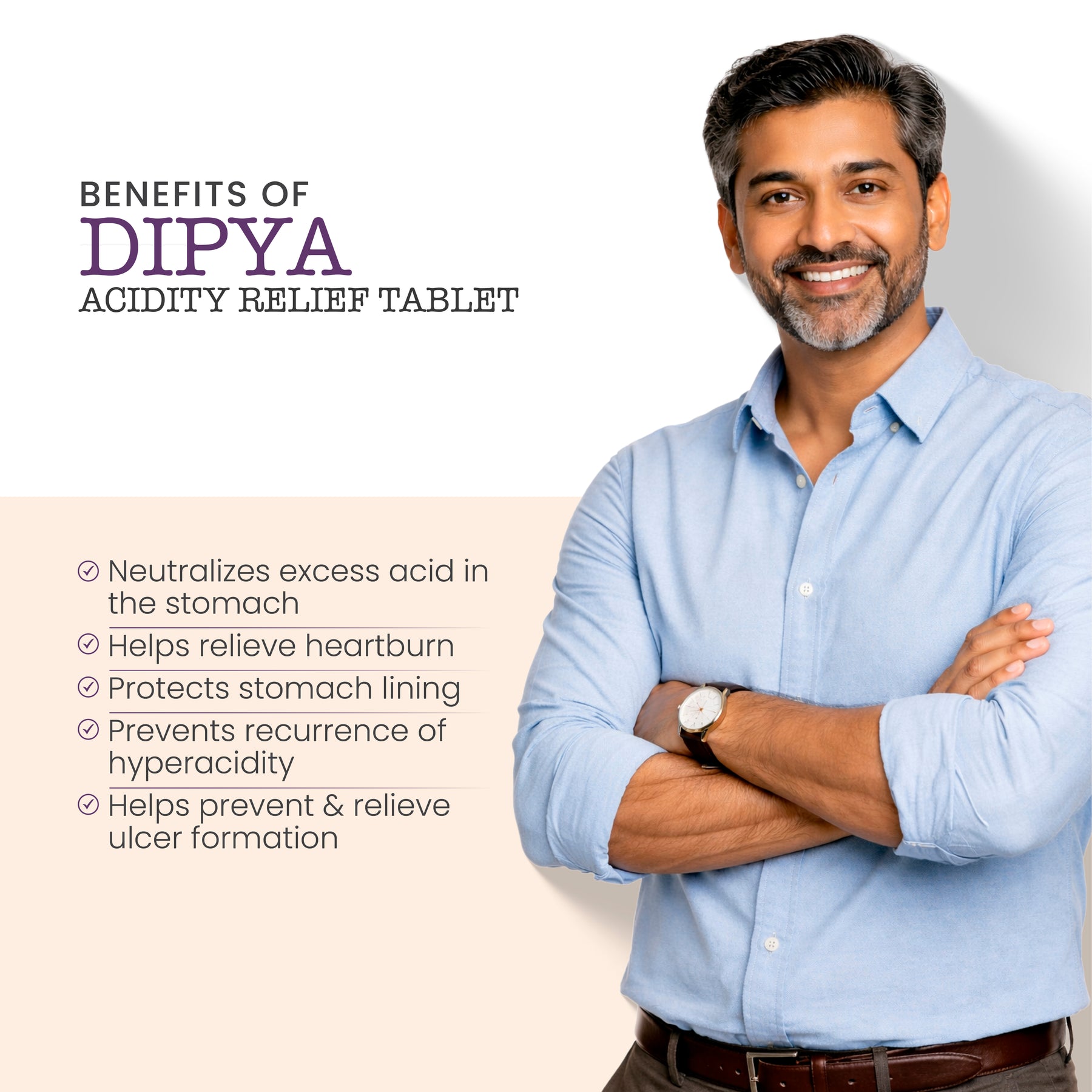 Dipya Acidity Relief Tablet – Vedistry Pvt Ltd
