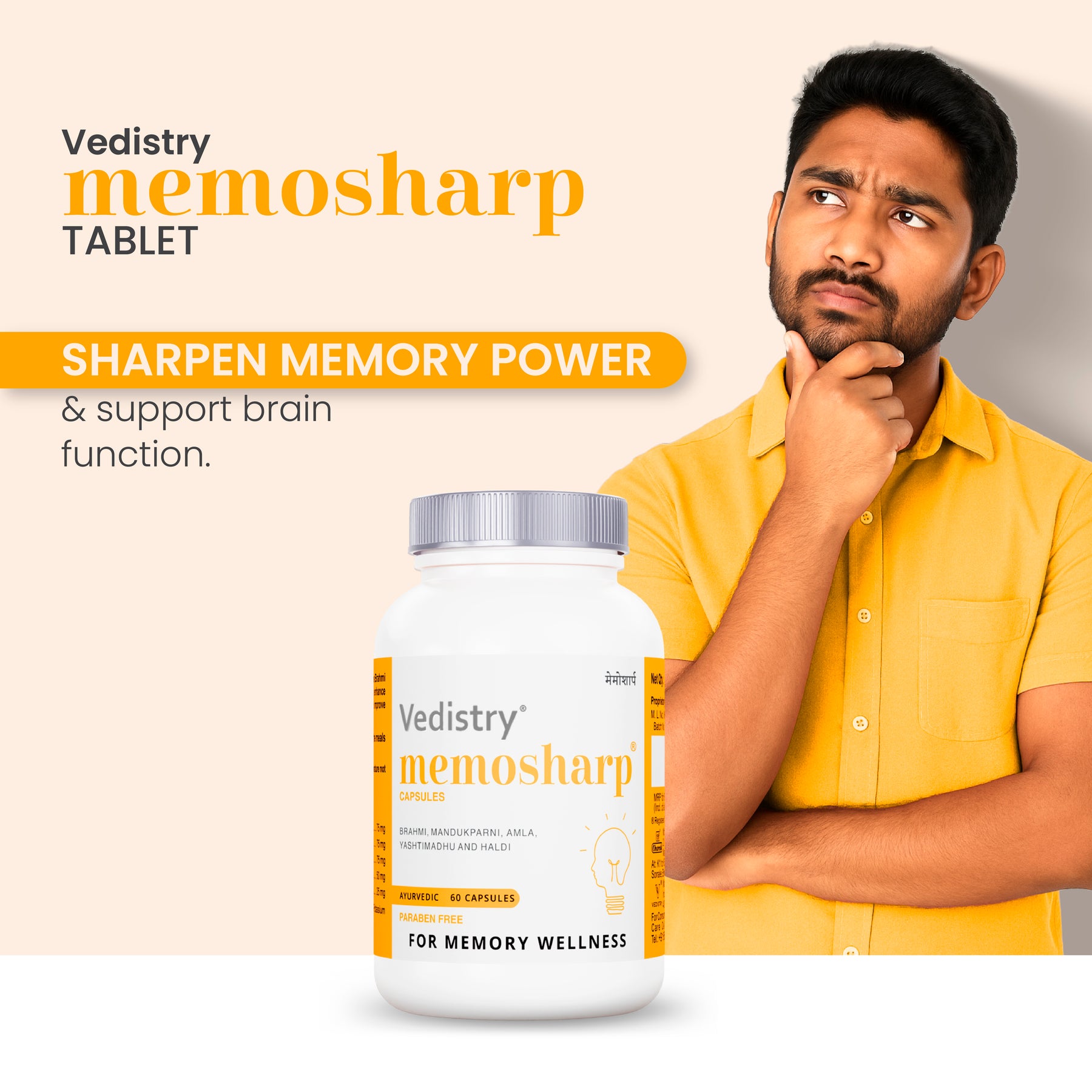 Memo R Tablets Memosharp Tablet | Clinically Proven to Improve Memory by 75% ...