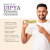 Dipya Pylecalm Ointment for Piles Relief, Pain, Burning, Itching & Swelling