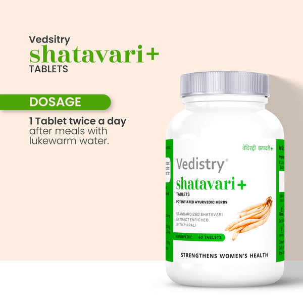 Vedistry Shatavari+ Tablets