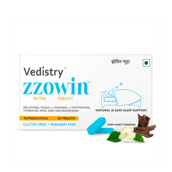 Zzowin Tablets for Insomnia & Better Sleep