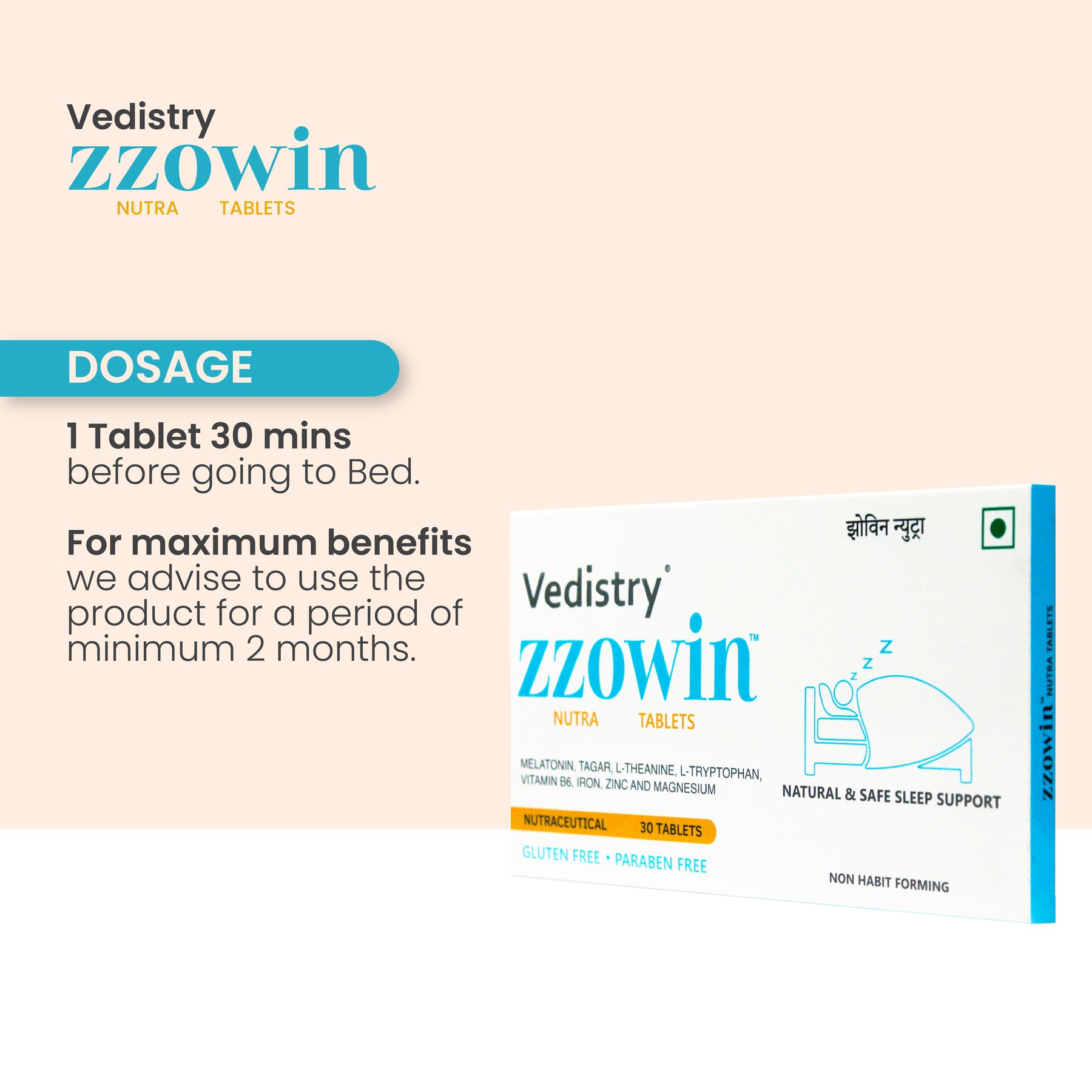 Zzowin Tablet | Clinically Tested in USA Trials for Better Sleep ...
