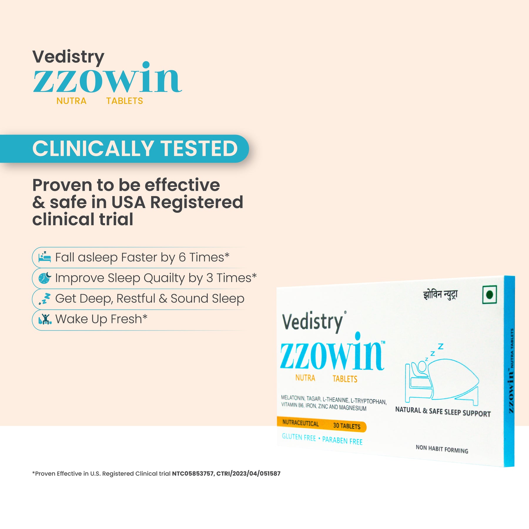 Zzowin Tablet | Clinically Tested in USA Trials for Better Sleep ...